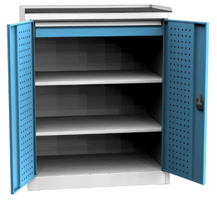 Dielenská skriňa Kovos SPD 12B (3 modely) - 1