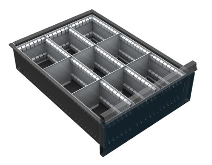 Vnútorné delenie zásuvok VND DPK 12B - 1