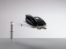 Otočný držiak telefonu alebo faxu ScopeMaster - světle šedá