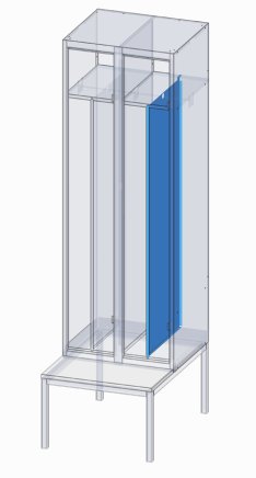 Zvislá medzistena XD17 - 1