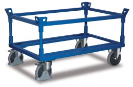 Paletový vozík s oceľovým rámom s nosnosťou 500 kg sw-870.100, sw-870.113, sw-870.114, sw-870.506 (4 modely)