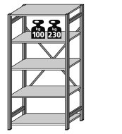 Základný regál CLIP pozinok typ 14318