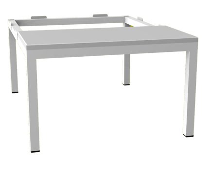 Šatňová lavica Kovos LAV 09P - šírka 900 mm - 1