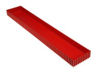 Plastová krabička typ 2114 (35 x 102 x 602 mm) - 1