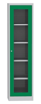Skriňa so sklenenými dverami Kovos SPS S5A - 1