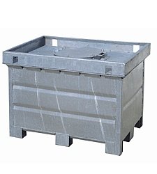 Dvojplášťový kontajner na nebezpečné kvapaliny 1032 - 500 l - 1