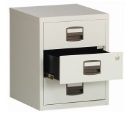 Kartotéka kovová Bisley PFAM3S - mobilná - 2