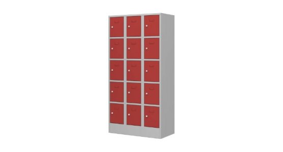 15x uzamykateľný box