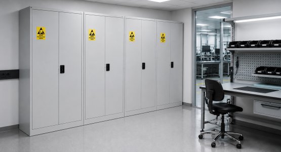 ESD antistatické skrinky
