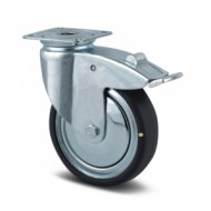 Elektricky vodivé koleso s totálnym zaistením a uchytením doštičkou (2 modely)