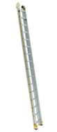 Rebrík dvojdielny výsuvný Forte s lanom - šírka 412 mm 8318