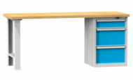 Dielenské stoly série E, šírka 1500, hĺbka 700 alebo 800, výška 880 alebo 890 mm (6 modelov)