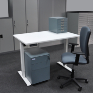Kancelársky stôl s úložným priestorom a stoličkou EO18_HDT_HDK_Matrix