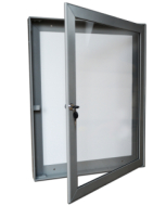 Jednokrídlová jednostranná vitrína H60 - 9 x A4