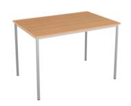 Jedálenský stôl - podnož kruhová 50 mm - doska 1600 x 800 mm
