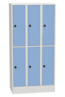 Šatníková skrinka s HPL dverami typ SHS 33BH