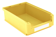 Plastový zásobník 145 x 310 x 500 mm žltá