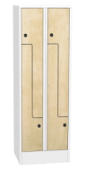 Šatníková skrinka s lamino dverami typ SZS 32AL