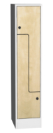 Šatníková skrinka s lamino dverami typ SZS 41AL