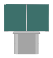 Trojdielne keramické tabule pre popis kriedou - TRIPTYCH (3 modely)