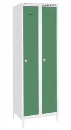 Šatňová skriňa kovová A4238 - dvojplášťové dvere - 7