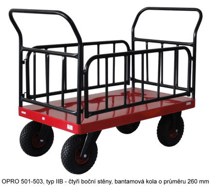 Plošinové vozíky OPRO (12 modelů) - 2