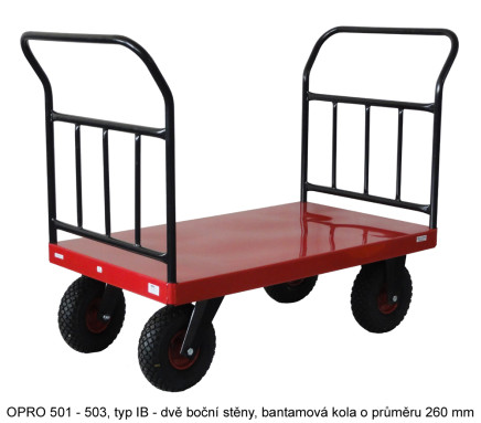 Plošinové vozíky OPRO (12 modelů) - 3