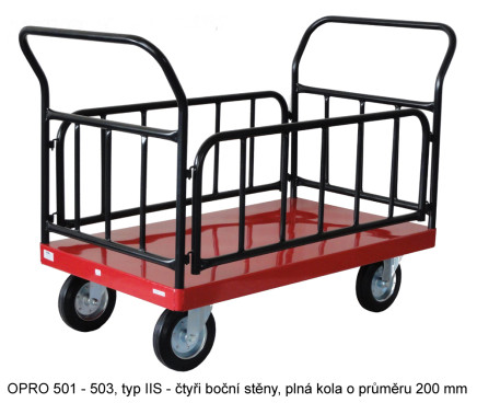 Plošinové vozíky OPRO (12 modelů) - 4
