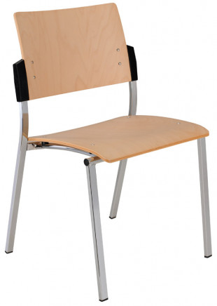 Konferenčná stolička Square drevo - 5