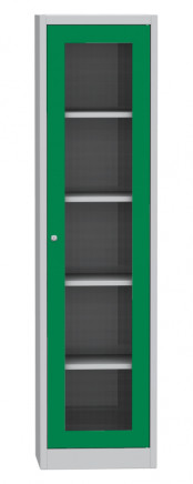 Skriňa so sklenenými dverami Kovos SPS S5A - 5