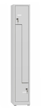 Šatňová skrinka s dverami Z typ XZ 1380 - 1