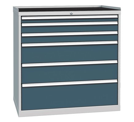 Zásuvková dielenská skriňa DPO 07B - 6