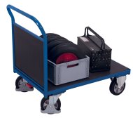 Plošinový vozík s jednou bočnicou s nosnosťou 1000 kg sw-800.185