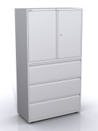 Skriňa s dverami a zásuvkami SYC10/30D/3