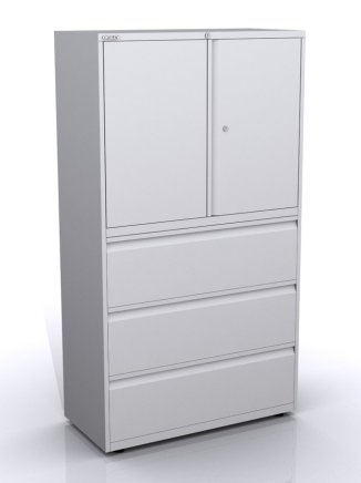 Skriňa s dverami a zásuvkami SYC10/30D/3