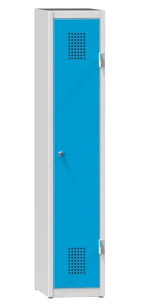Kovová šatníková skrinka jednodverová XS31-15