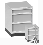 Sokel k zásuvkovým skriniam POLAK typ ZB 36 x 36D