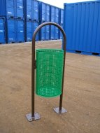 Závesný vonkajší odpadkový kôš 1015