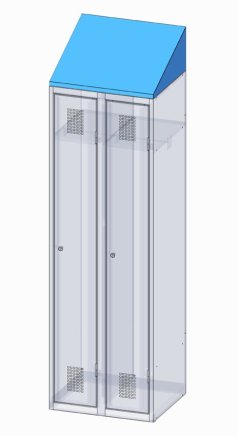 Šikmá strieška XKS75 - šírka 750 mm