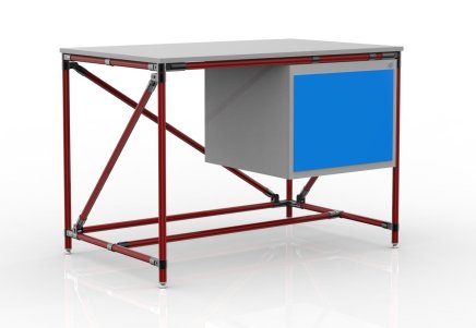 Dielenský stôl s kontajnerom 24040534 (3 modely)