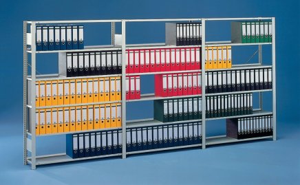 Zásuvný kancelársky regál COMPACT základný - typ 59737