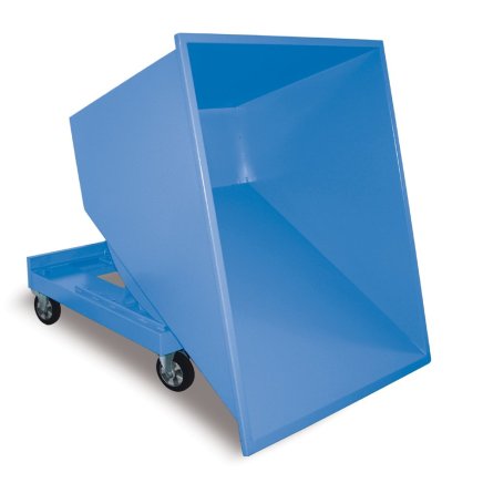 Výklopný pojazdný vozík pre objemný materiál sw-100.004, sw-300.004, sw-500.004, sw-600.004 (4 modely) - 2