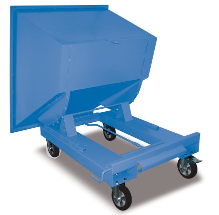 Výklopný pojazdný vozík pre objemný materiál sw-100.004, sw-300.004, sw-500.004, sw-600.004 (4 modely) - 3