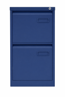 Kartotéka A4 - kovová kartotéka Bisley IPCCA12 modrá (ay7, RAL 5013), štruktúrovaný lak