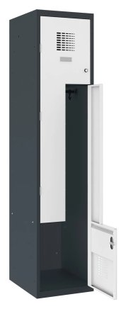 Šatňová skriňa kovová Sul 41 W šírka 400 mm