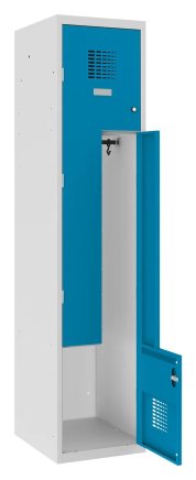 Šatňová skriňa kovová Sul 41 W šírka 400 mm - 4