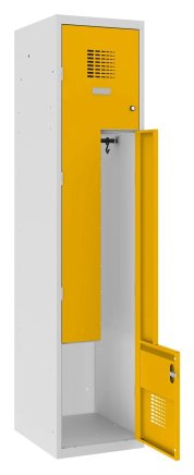 Šatňová skriňa kovová Sul 41 W šírka 400 mm - 5