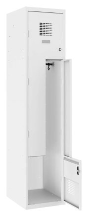 Šatňová skriňa kovová Sul 41 W šírka 400 mm - 2