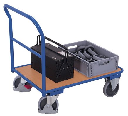 Skladový vozík s madlom, sw-600.109 - 2