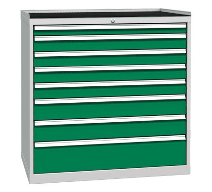 Zásuvková dielenská skriňa DPO 07D - 5